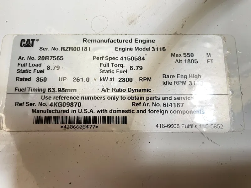 Slide: The Image of Sea Ray 420 Aft Cabin 1998 - 88