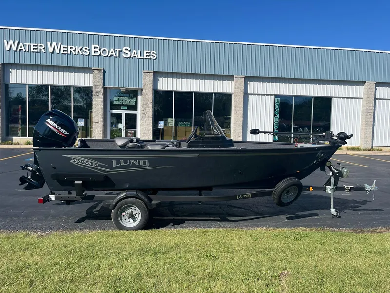 Slide: The Image of 2025 Lund 1650 Angler SS boat at Water Werks Boat Sales. - 2