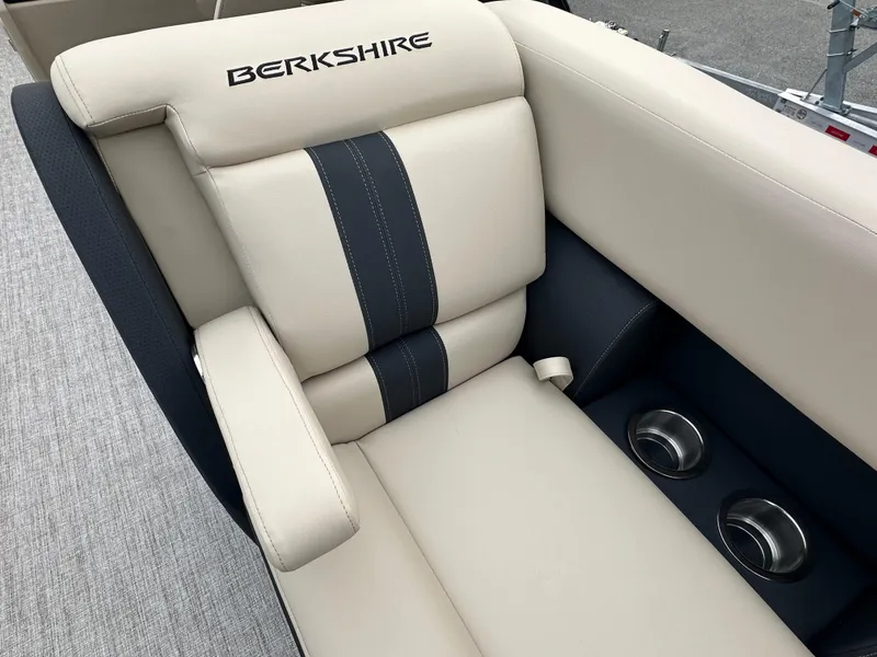 Slide: The Image of 2024 Berkshire 22RFX ARCH CTS 2.75 boat seat with cup holders. - 21