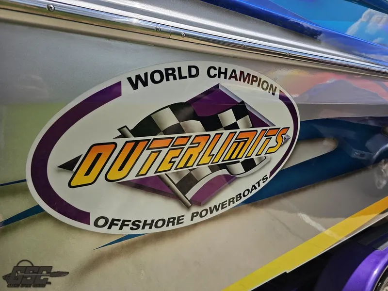 Slide: The Image of 2004 Outerlimits 42 Legacy World Champion Offshore Powerboats decal. - 16