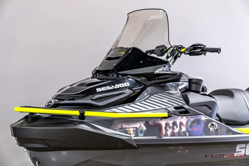 Slide: The Image of 2024 Sea-Doo EXPLORER PRO 170 TECH PACKAGE jet ski with windshield. - 18