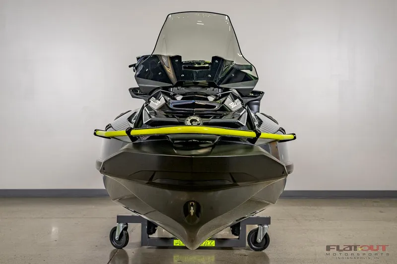Slide: The Image of 2024 Sea-Doo EXPLORER PRO 170 TECH PACKAGE jet ski front view. - 3