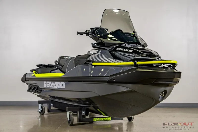 Slide: The Image of 2024 Sea-Doo EXPLORER PRO 170 TECH PACKAGE jet ski in showroom. - 4