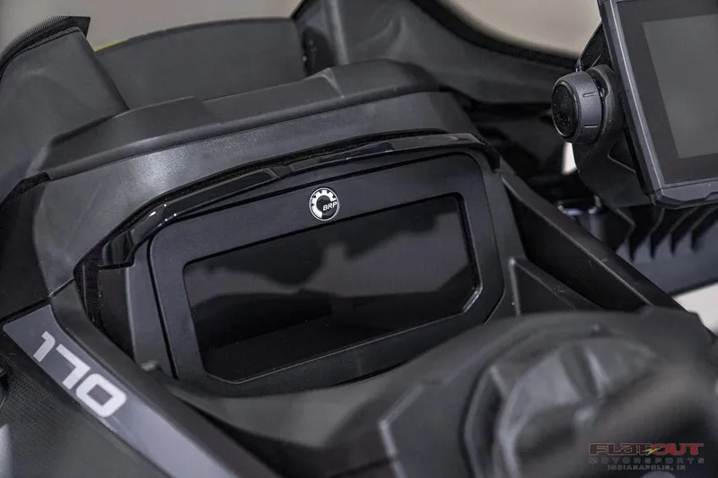 Slide: The Image of 2024 Sea-Doo EXPLORER PRO 170 TECH PACKAGE dashboard and display close-up. - 9