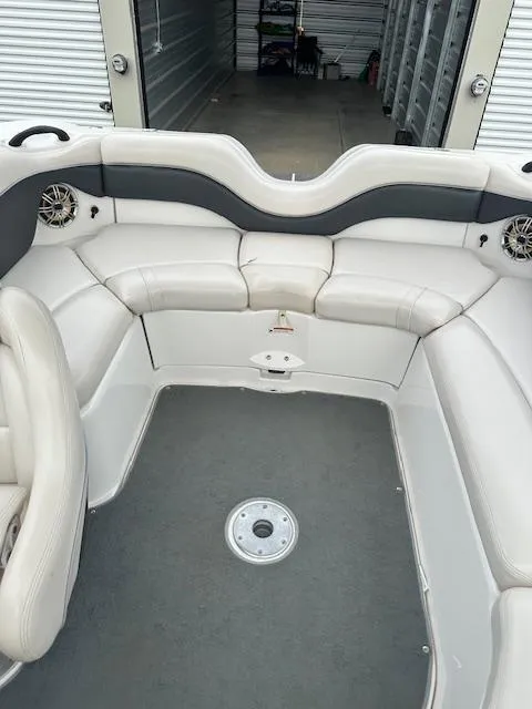 Slide: The Image of 2007 Yamaha Boats AR 210 interior seating area in storage unit. - 7