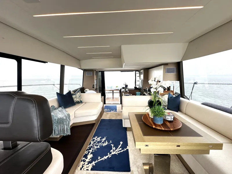 Slide: The Image of 2019 Prestige Yachts 590 Fly - 34
