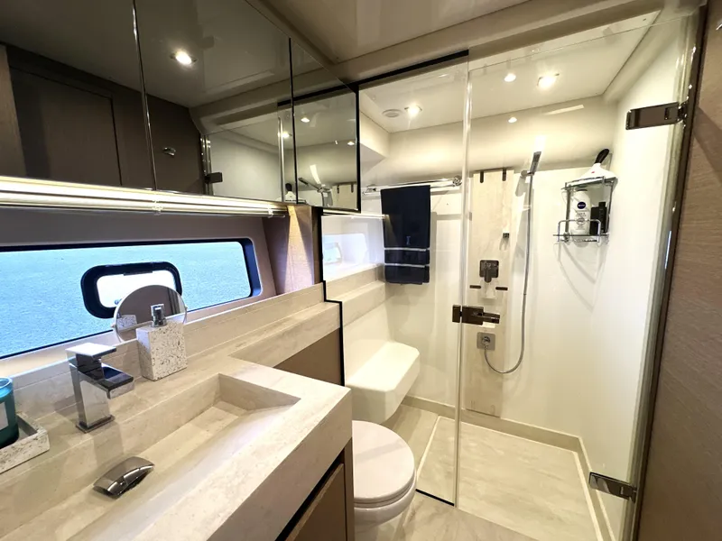 Slide: The Image of 2019 Prestige Yachts 590 Fly - 57