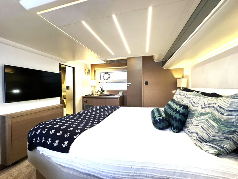 Slide: The Image of 2019 Prestige Yachts 590 Fly - 66