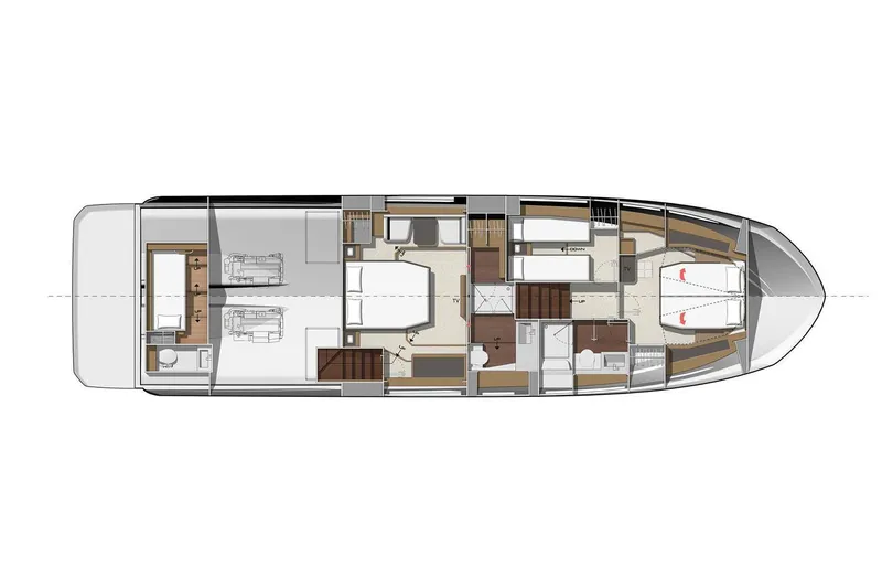 Slide: The Image of 2019 Prestige Yachts 590 Fly - 84