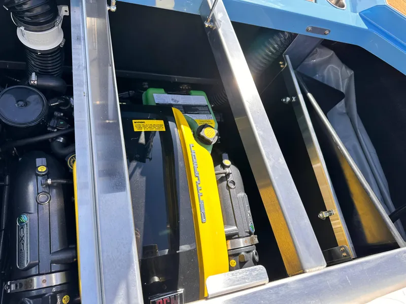 Slide: The Image of 2024 Centurion Ri265 engine compartment with detailed components. - 13