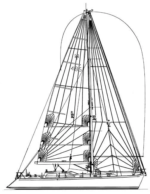 Slide: The Image of Manufacturer Provided Image: 486 Sailplan - 53