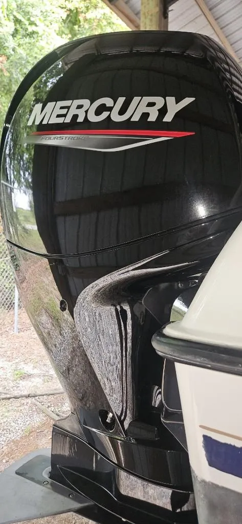 Slide: The Image of 2007 Glacier Bay 2640 Renegade with Mercury outboard engine - 4