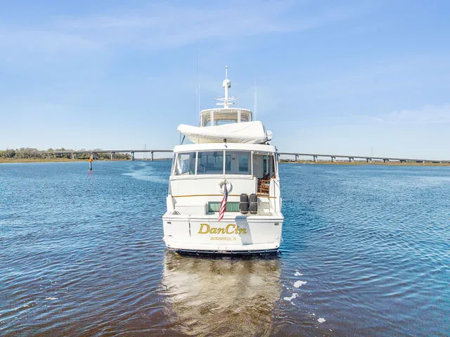 Slide: The Image of Hatteras 78 Cockpit Motor Yacht 1990 - 46