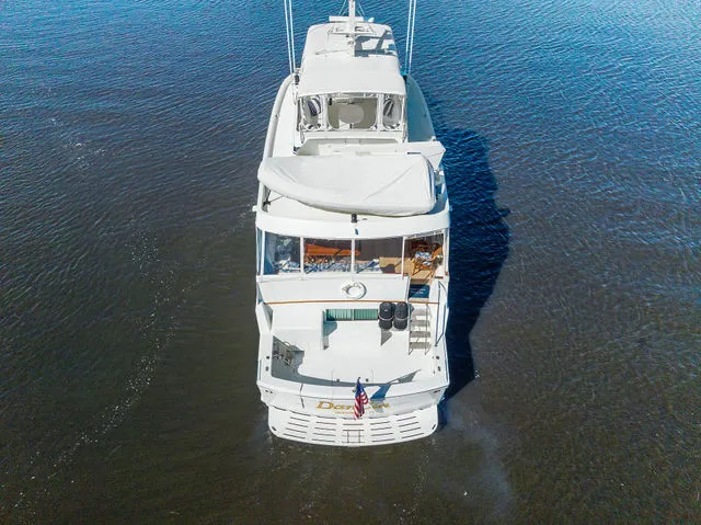 Slide: The Image of Hatteras 78 Cockpit Motor Yacht 1990 - 47