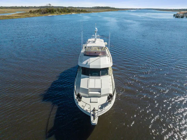 Slide: The Image of Hatteras 78 Cockpit Motor Yacht 1990 - 52
