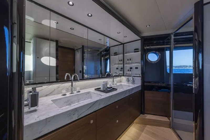 Slide: The Image of Master Stateroom Head/Shower Stall - 16