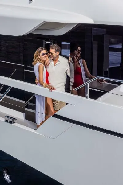 Slide: The Image of Walkway to Foredeck - 50