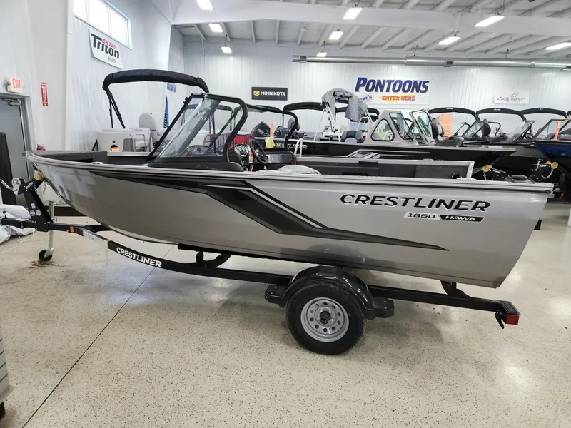 Slide: The Image of Crestliner 1650 Hawk 2024 - 5