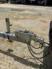 Slide: The Image of Trailer hitch for 2000 Albemarle 280 Express Fisherman on gravel surface. - 46