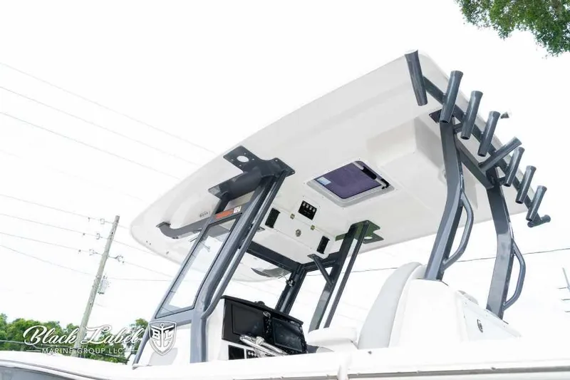 Slide: The Image of 2025 Sea Fox 288 Commander Center Console boat, featuring sleek design and advanced features. - 3