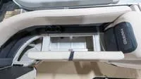 Slide: The Image of Interior view of 2025 Harris Cruiser 230 SLDH seating area. - 33
