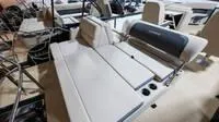 Slide: The Image of Interior of 2025 Harris Cruiser 230 SLDH with beige seating. - 46
