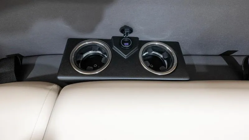 Slide: The Image of Cup holders in Harris Cruiser 230 SLDH 2025. - 7