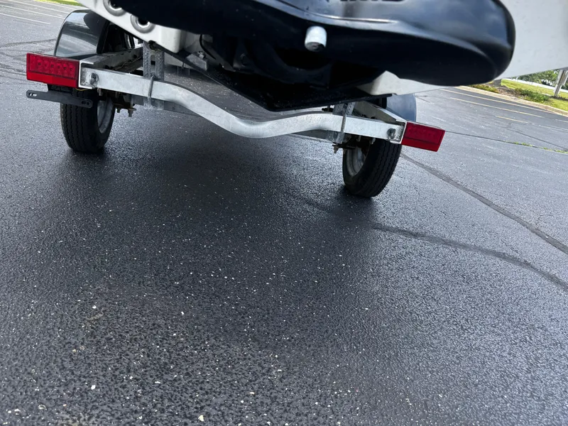 Slide: The Image of 2019 Williams Jet Tenders Sportjet 395 trailer on asphalt parking lot. - 6