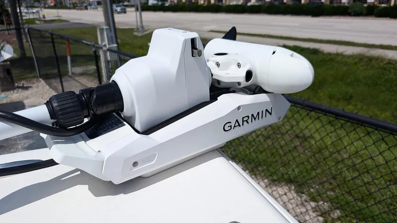 Slide: The Image of Garmin marine equipment on 2025 Key West 244 Center Console boat. - 20