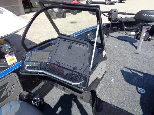 Slide: The Image of 2024 Nitro ZV20 Pro boat interior with sleek design and advanced features. - 7