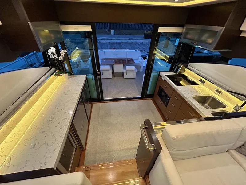 Slide: The Image of Galley Looking Aft - 13