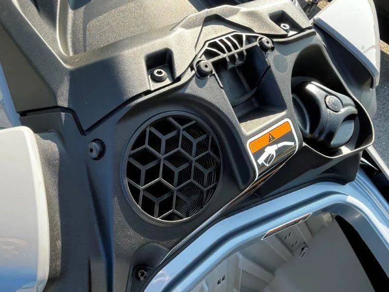 Slide: The Image of 2024 Sea-Doo GTI SE 130 iBR Tech audio system detail. - 25