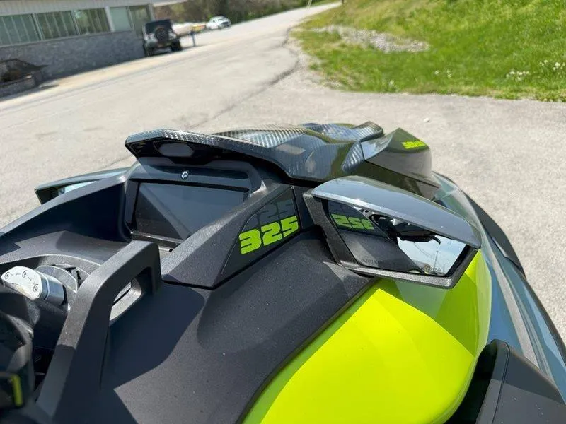 Slide: The Image of Sea-Doo RXP-X 325 iBR Ice Metal/Green Tech, BRP Premium Audio, iBR 2024 - 27