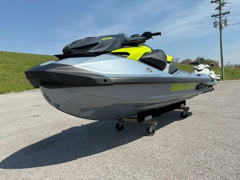 Slide: The Image of Sea-Doo RXP-X 325 iBR Ice Metal/Green Tech, BRP Premium Audio, iBR 2024 - 7