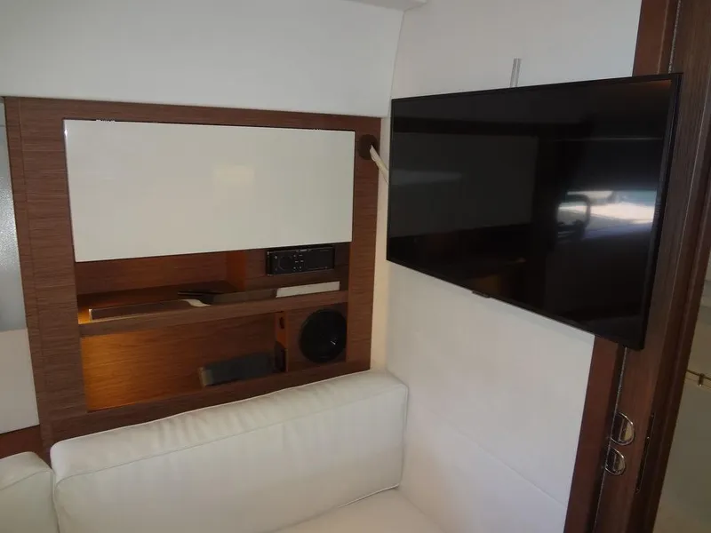 Slide: The Image of Shower area in 2017 Jeanneau Leader 36 yacht, featuring modern fixtures and sleek design. - 48