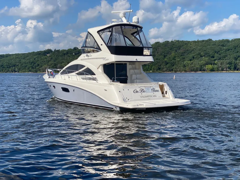 Slide: The Image of Sea Ray 450 Sedan Bridge 2012 - 4