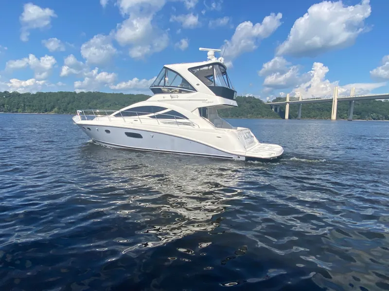 Slide: The Image of Sea Ray 450 Sedan Bridge 2012 - 5