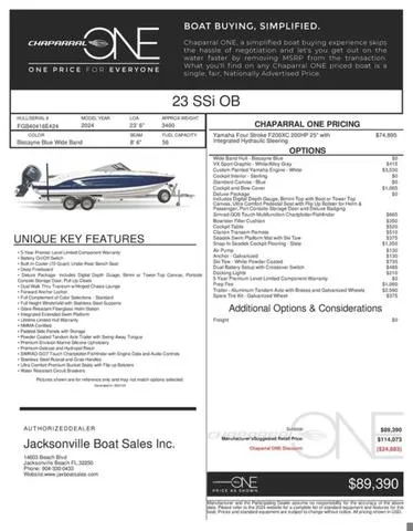 Slide: The Image of Chaparral 23 SSi OB 2024 - 25