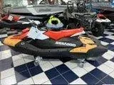 Slide: The Image of 2024 Sea-Doo Spark for 3 Rotax 900 ACE-90 iBR on display in showroom. - 17