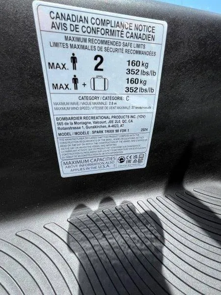 Slide: The Image of Sea-Doo Spark Trixx for 1 Rotax 900 ACE- 90 iBR and Audio 2024 - 33