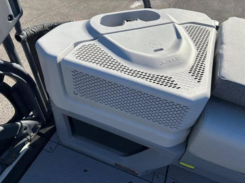 Slide: The Image of 2023 Sea-Doo SWITCH SPORT 21' 230HP JL Audio speaker detail. - 27