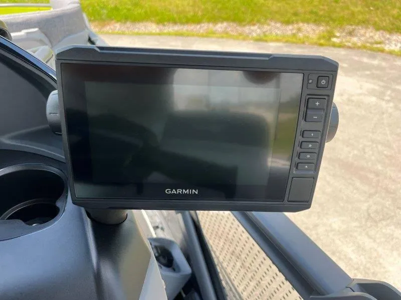 Slide: The Image of Garmin display on 2024 Sea-Doo Switch Cruise 21' 230HP dashboard. - 16