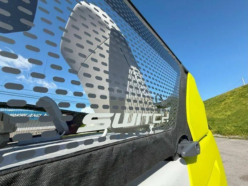 Slide: The Image of 2024 Sea-Doo SWITCH SPORT 18' 230HP, close-up of mesh design and logo. - 30