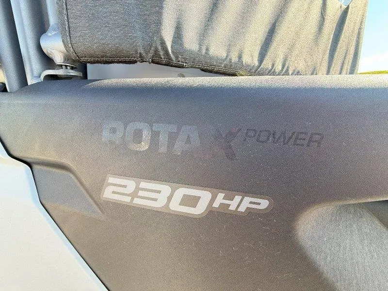 Slide: The Image of 2024 Sea-Doo SWITCH SPORT 18' with 230HP Rotax engine detail. - 32