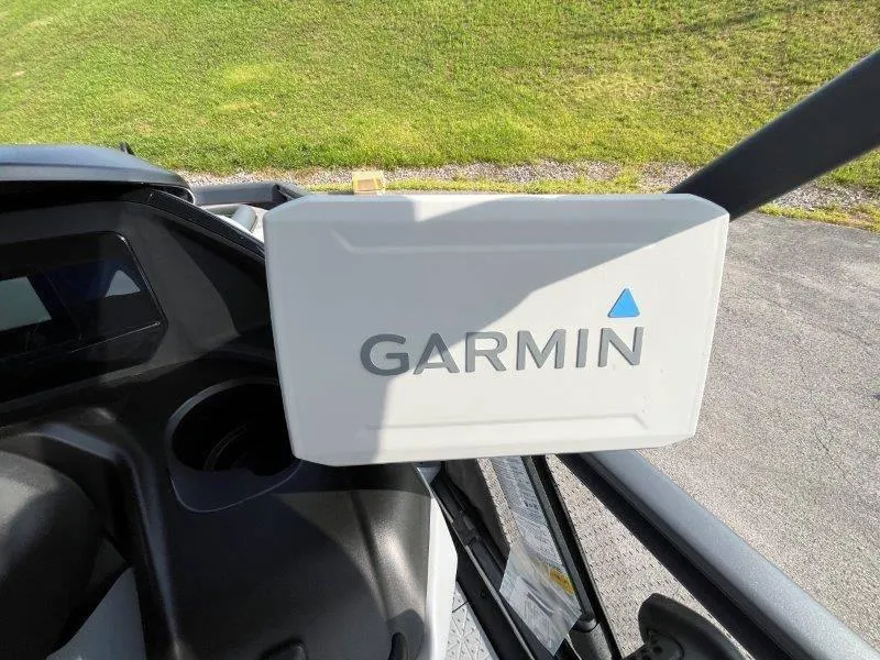 Slide: The Image of Garmin device on 2024 Sea-Doo SWITCH SPORT 18' 230HP dashboard. - 19