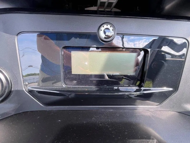 Slide: The Image of 2024 Sea-Doo SWITCH SPORT dashboard with BRP logo and display screen. - 20