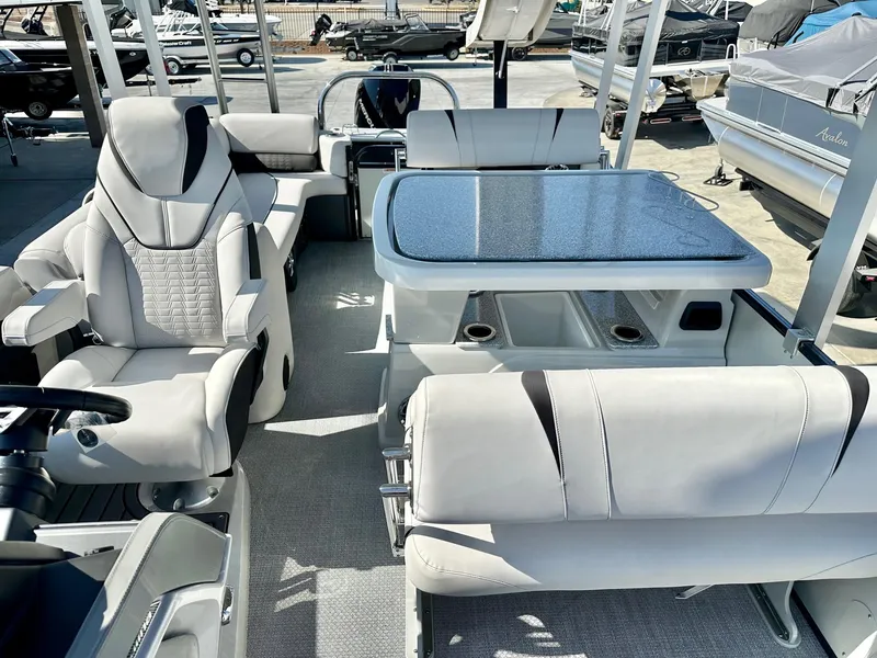 Slide: The Image of Avalon 25' Catalina Entertainer Entertainer Funship w/ 250HP Mercury Verado! 2025 - 12