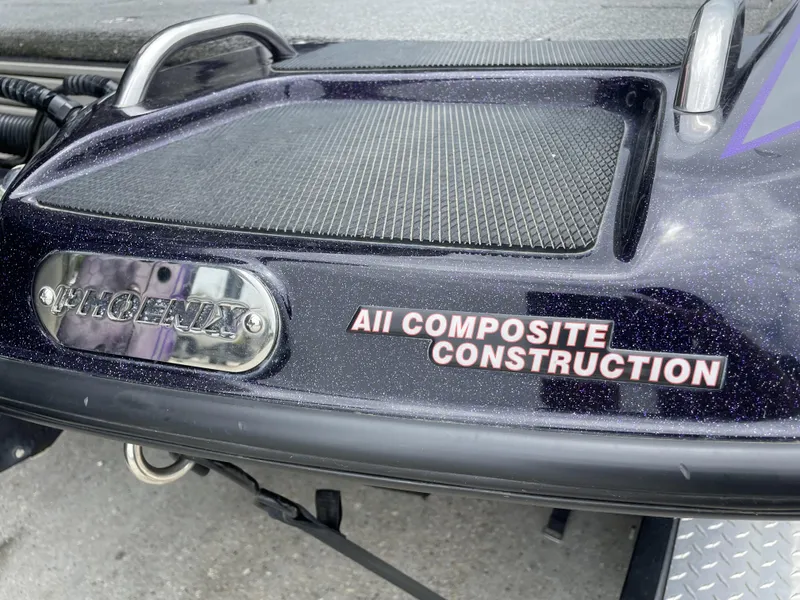 Slide: The Image of 2022 Phoenix 919 ProXP boat with all composite construction label. - 20