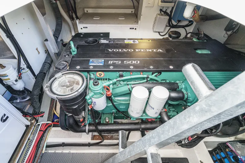 Slide: The Image of Volvo Penta IPS 500 engine in 2015 Prestige 420 yacht. - 34