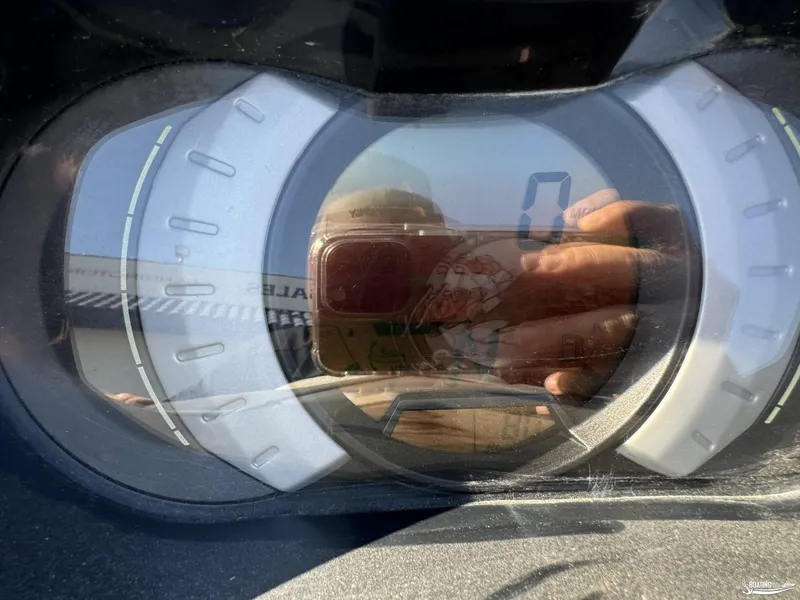Slide: The Image of Close-up of 2014 Sea-Doo GTI 130 SE/GTI 155 SE dashboard display. - 11